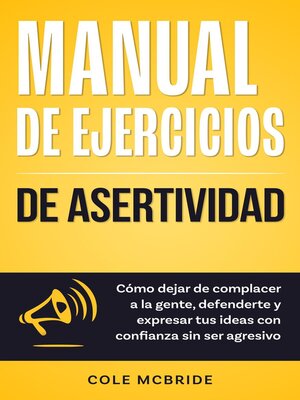 cover image of Manual de ejercicios de asertividad